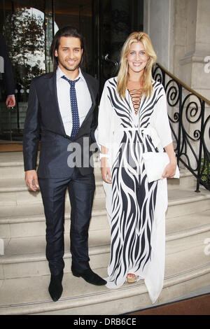 Francesca Hull and Ollie Locke Dine With Pride - Gala Dinner held at The Langham Hotel  London, England - 05.07.12 Stock Photo