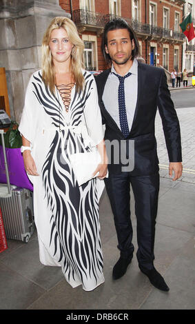 Francesca Hull and Ollie Locke Dine With Pride - Gala Dinner held at The Langham Hotel  London, England - 05.07.12 Stock Photo