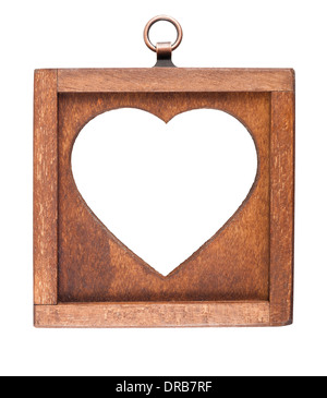 Picture frame isolated on white background Stock Photo