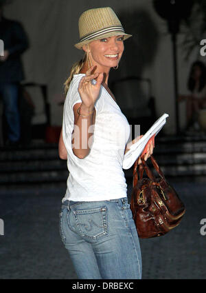 Jaime Pressly  outside Chateau Marmont  Los Angeles, California - 10.07.12 Stock Photo