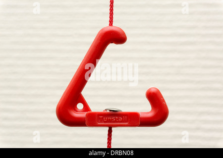 Tunstall emergency alarm pull cord Stock Photo