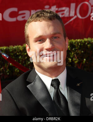 Kyle Maynard 2012 ESPY Awards - Red Carpet Arrivals at the Nokia Theatre L.A. Live Los Angeles, California - 11.07.12 Stock Photo