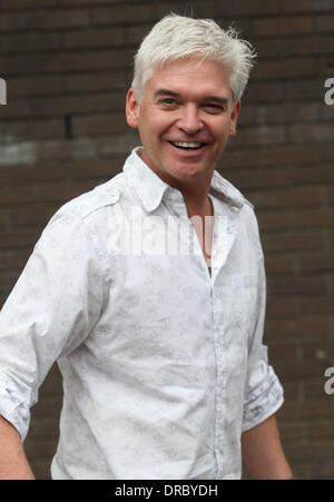 Phillip Schofield outside the ITV studios London, England - 13.07.12 Stock Photo