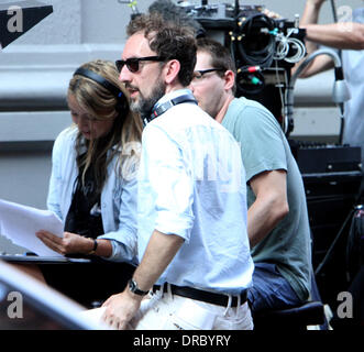 Director John Carney  on the set of his new movie 'Can A Song Save Your Life?'  New York City, USA - 12.07.12 Stock Photo