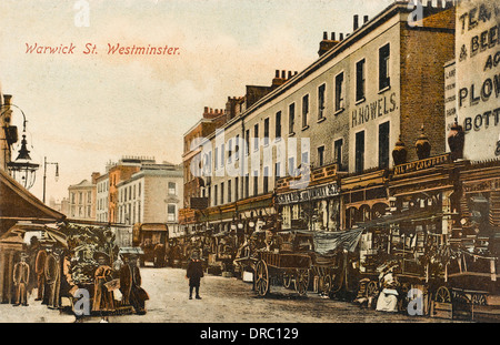 Warwick Way, Pimlico, London Stock Photo