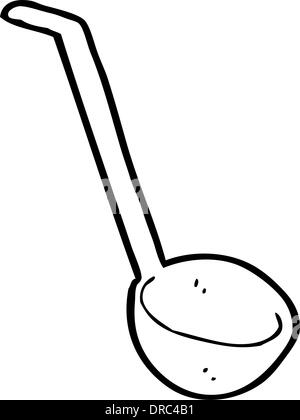 cartoon ladle Stock Vector