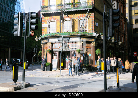 The Albert pub in Victoria Street, Westminster, London, England, UK