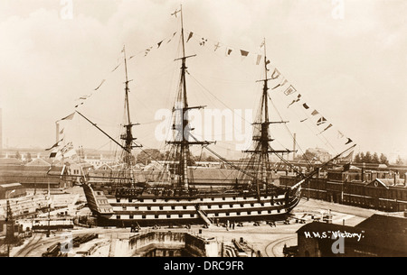 HMS Victory - Nelson's Flagship Stock Photo