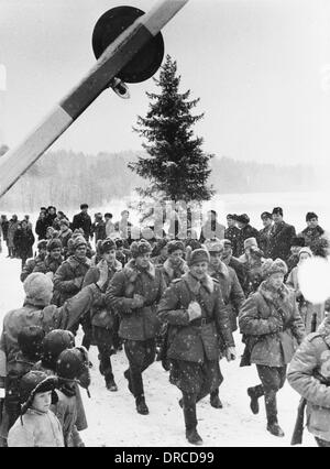 Finnish soldiers WWII Stock Photo - Alamy