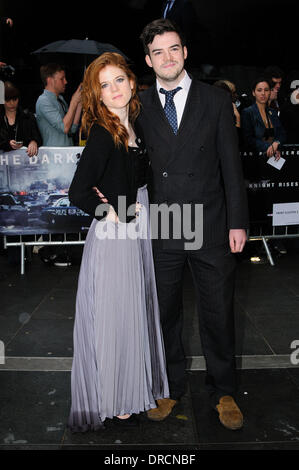 Rose Leslie The European Premiere of 'The Dark Knight Rises' held at the Odeon West End - Arrivals. London, England - 18.07.12 Stock Photo