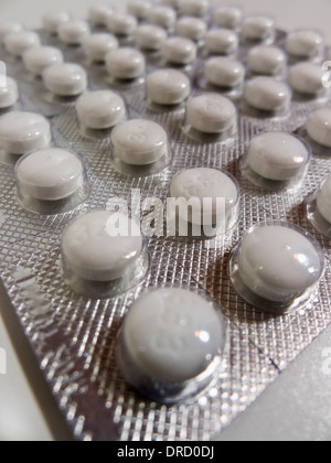 Campral acamprosate tablets. Stock Photo