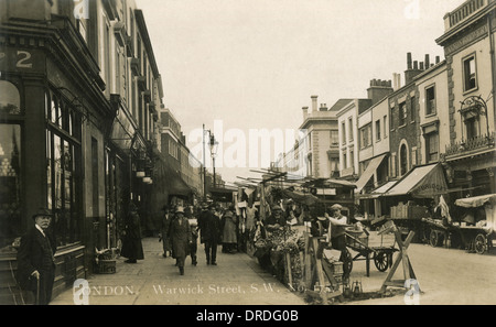 Warwick Street, Pimlico, London Stock Photo