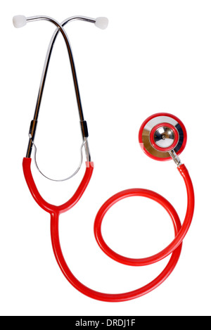 Doctor stethoscope on white background Stock Photo - Alamy