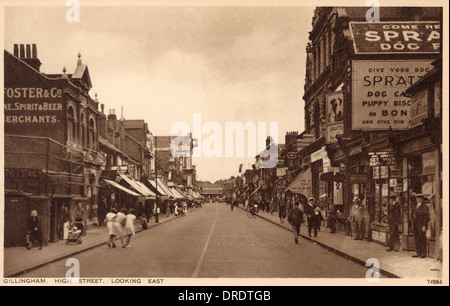 High Street, Gillingham, Kent Stock Photo: 124440388 - Alamy