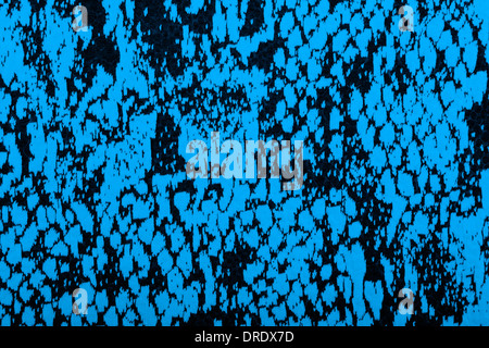 Blue material in abstract pattern, a textile background Stock Photo