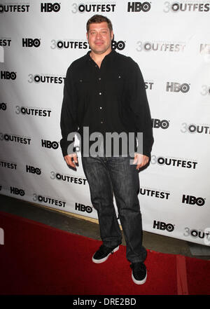 Brad William Henke Closing Night Gala 2012 Outfest with 'Struck By Lightning' Premiere held at The John Anson Ford Amphitheatre Los Angeles, California - 22.07.12 Stock Photo