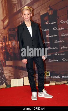 Actor Nico Liersch at the premiere of the movie 'The Book Thief' on ...