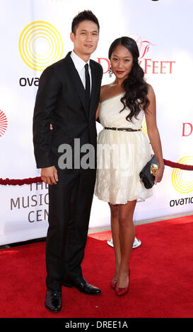 Harry Shum Jr, Shelby Rabara at the 2016 Outfest Legacy Awards at ...