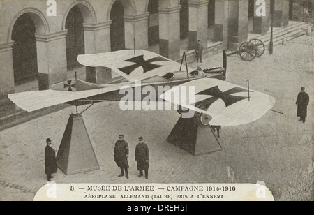 Captured German Aircraft of World War One Stock Photo