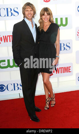 Eric Christian Olsen and Sarah Wright CBS Showtime's CW Summer 2012 Press Tour at the Beverly Hilton Hotel - Arrivals Los Angeles, California - 29.07.12  Featuring: Eric Christian Olsen and Sarah Wright Where: California, United States When: 29 Jul 2012 Stock Photo