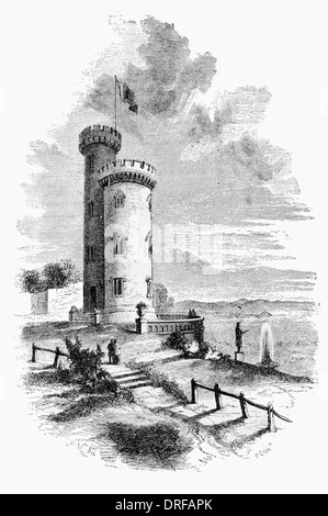 The Mathew Testimonial tower Cork Ireland circa 1854 Stock Photo