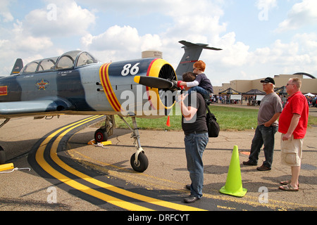 Wings over Pittsburgh air show Stock Photo