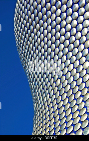 Abstract image of the Bull Ring shopping centre in central Birmingham