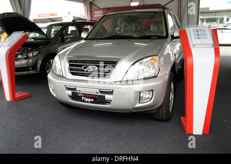 Chery Booth At Car Exhibition In Malaysia Stock Photo Alamy