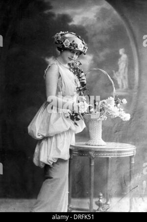 Mata Hari, dancer, courtesan and possible spy Stock Photo