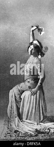 Mata Hari, dancer, courtesan and possible spy Stock Photo