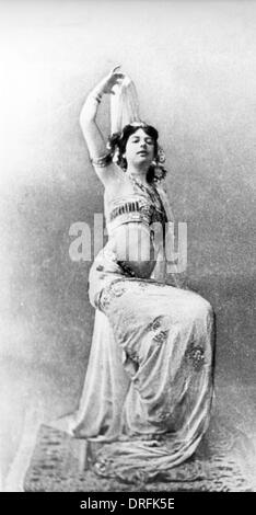 Mata Hari, dancer, courtesan and possible spy Stock Photo