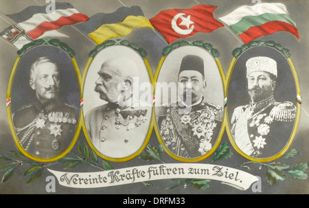 Sultan Mehmed V Reshad of Turkey & allies Stock Photo - Alamy