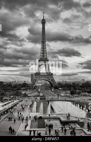 Eiffel Tower, Paris Stock Photo