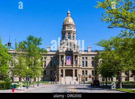 Wyoming State Capitol, Cheyenne, Wyoming, USA Stock Photo