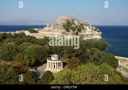 The Greek island of Corfu Stock Photo