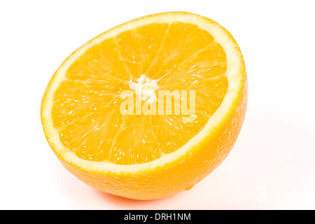 Orange fruit isolated on white background Stock Photo