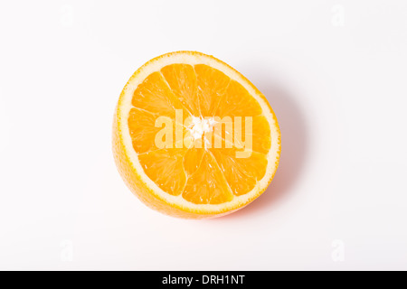 Orange fruit isolated on white background Stock Photo