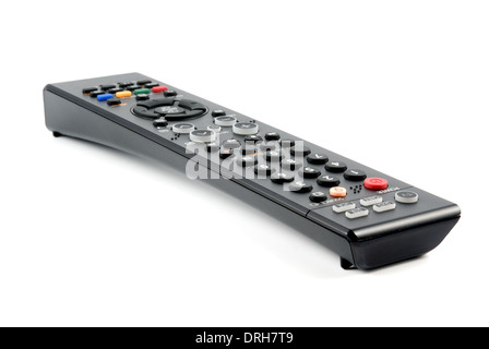 Remote control panel on a white background Stock Photo