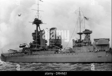 HMS Iron Duke, British battleship Stock Photo