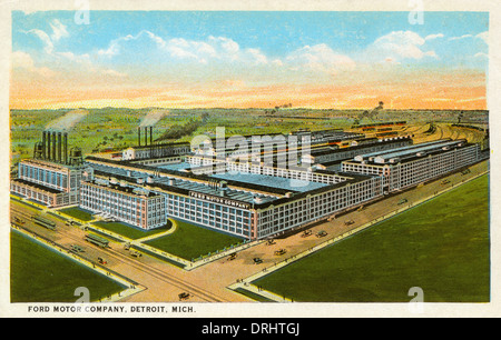 Ford Motor Company Factory - Detroit, Michigan, USA Stock Photo
