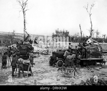 British anti aircraft guns in the Western Desert North Africa 1940 ...