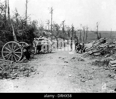 Scene in Mametz, Western Front, WW1 Stock Photo - Alamy