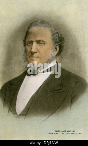 Brigham Young - Mormon Leader Stock Photo