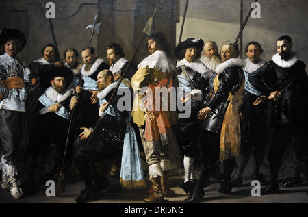 Frans Hals (c.1582-1666) and Pieter Codde (1599-1678). Militia Company of District XI under the Command of Captain Reynier Reael Stock Photo