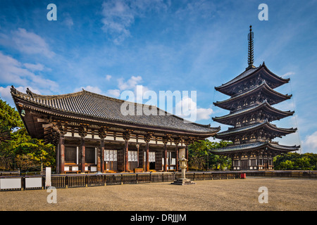 Kofuku-ji Temple in Nara, Japan. Stock Photo