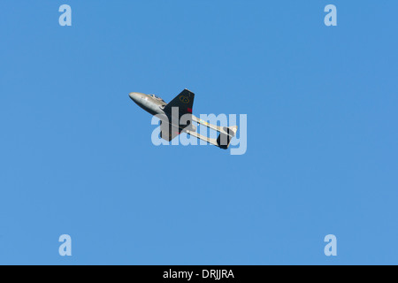 Old Swedish jets art aviator Stock Photo