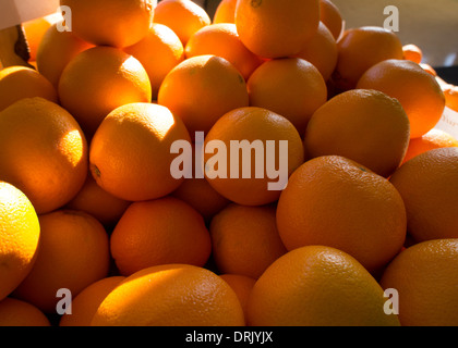 Fresh produce farmers market, Monterey California Stock Photo