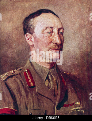 General Sir Hubert Gough, British army officer, WW1 Stock Photo