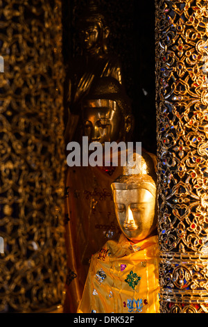 Schwedagon Pagoda in Yangon, Myanmar Stock Photo