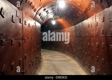 Tagansky Protected Command Point nuclear bunker Moscow cold war Stock Photo